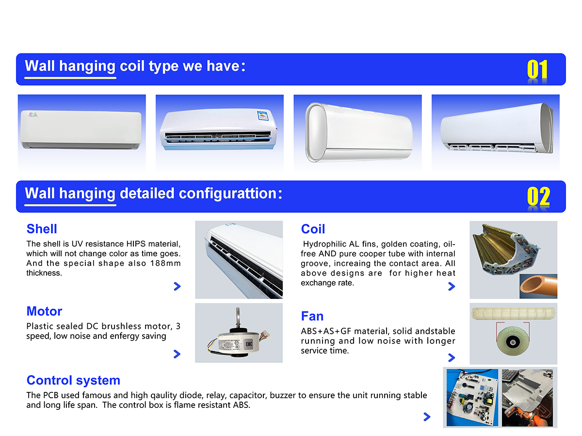 Wall hanging Fan Coil Unit_01-001